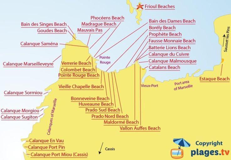 T2 Marseille Plage Екстер'єр фото